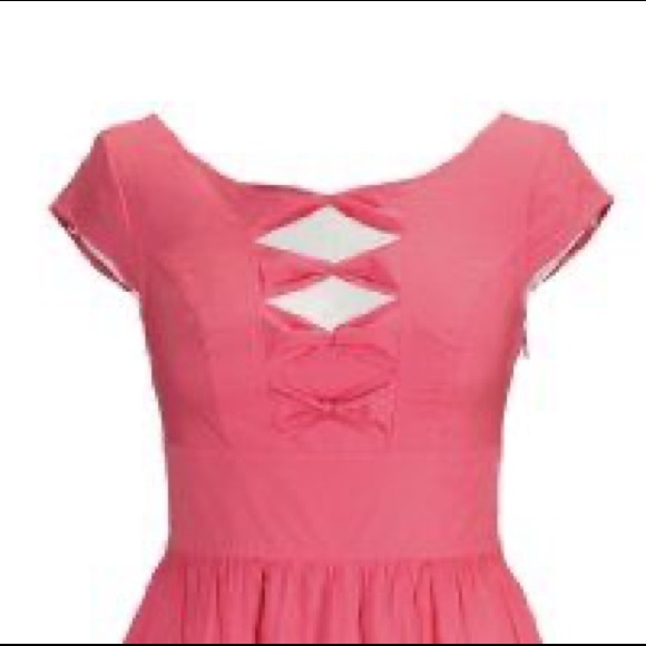 Eshakti tropical parrot print bow front dress 8P - Picture 7 of 7